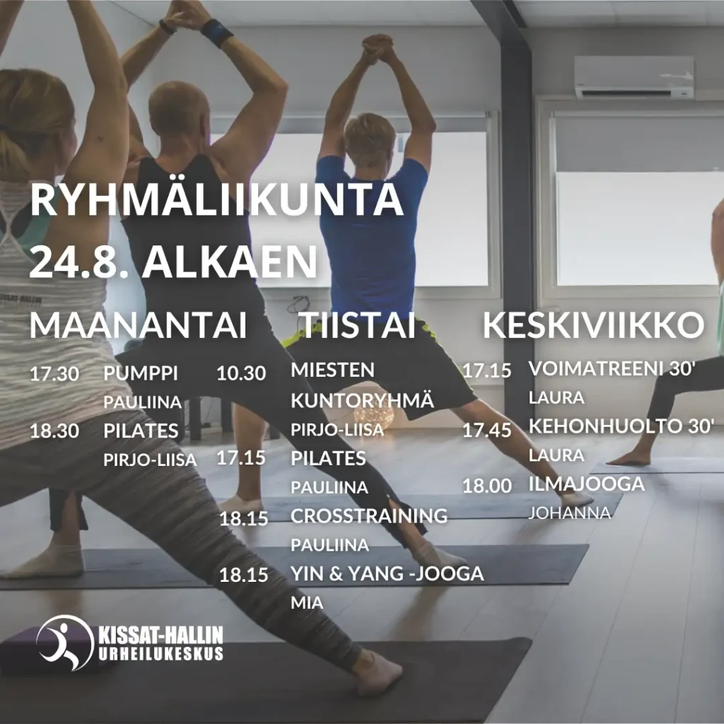 ryhmäliikunta 1