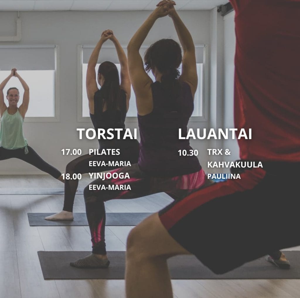 Kissat-Hallin ryhmäliikuntakalenteri kesä osa 2